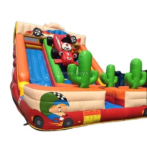 Giocattoli gonfiabili caldi eccitati per il parco di divertimenti/parco acquatico gonfiabile/auto città di rimbalzo - Product Image 1