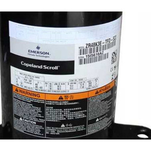 คอมเพรสเซอร์โคปแลนด์สโครล รุ่น ZR48KC-TFD-522 4 แรงม้า สำหรับเครื่องปรับอากาศแบบฮีทปั๊ม - Product Image 3