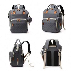 Échantillon Gratuit Nouveau Sac à Dos Grande Capacité pour Maman Sac de Voyage Portable pour Maman Sac à Couches Multi-compartiments Sac Mère et Bébé - Product Image 2