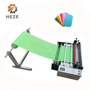 Roll To Sheet cotton non-woven PVC fabric Roll Cutting Sheeting Machine