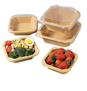 Récipient alimentaire fabricant boîte à lunch faisant la Machine plateau papier assiette fruits boîte salade carré repas boîte faisant la Machine - Product Image 6