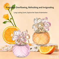 Parfum populaire pour femmes étudiantes, écologique, luxueux, taille standard, vaporisateur longue durée, parfum floral léger, senteur Crystal Daisy