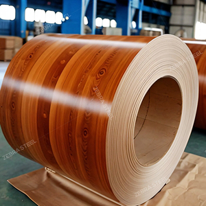 Bobina <span class=keywords><strong>PPGI</strong></span> 0.45x1220mm Ral3001 Ral8011 Color DX51D Material de Acero para Honduras/Uruguay - Product Image 5