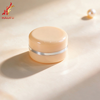 Pot en plastique vide de 10/20g avec bouchon à vis pour gel de construction OEM/ODM, flacon cosmétique rond – Vente chaude