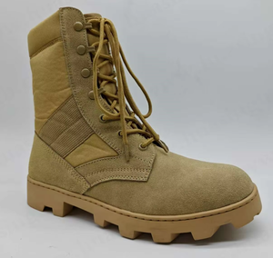 DFTSB910 OEM Customized Training Men Olive Green Jungle Forest <b>Hiking</b> Tactical <b>Boots</b> with all around stitches - Product Image 3
