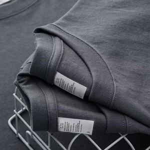 Cotone di qualità 200g maglietta dei pesi massimi per gli uomini delle donne estate manica corta T-Shirt 100% cotone <span class=keywords><strong>abbigliamento</strong></span> <span class=keywords><strong>Casual</strong></span> da <span class=keywords><strong>uomo</strong></span> - Product Image 2
