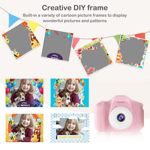 Appareil photo pour enfants, mini appareil photo numérique pour enfants, jouets éducatifs, jouet de photographie en plein air, cadeaux, appareil photo <span class=keywords><strong>vidéo</strong></span> vintage pour petits enfants 1080P - Product Image 5