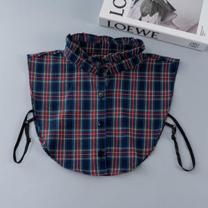 Collier en papier pour <span class=keywords><strong>chemise</strong></span>, collier en carton, collier de perles, mode homme, pierres naturelles, faux collier, t-shirt pour homme, pastoral, clergé - Product Image 2