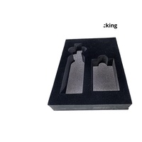 Emballage cadeau écologique avec doublure en EVA floquée personnalisée, support intérieur en mousse EVA, éponge pour bijoux, montage en EVA, velours haut de gamme