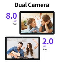 Tablet PC de Fábrica de 10 Pulgadas con Lápiz Táctil, Teclado, Mouse, Funda, Android 16, 4g+12g-Memoria Expandible de 64GB, 6000mah