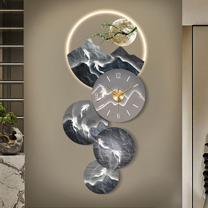 Incisione UV nove pesci pittura acrilica pittura a LED soggiorno corridoio sfondo parete decorazioni per la casa dipinti - Product Image 4