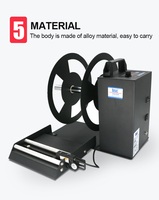 Avec compteur Rewinder d'étiquettes J150 Rewinder Counter BSC Label Counter Machine Automatic Thermal Label Printer Rewinder