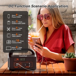 Nguồn điện ngoài trời Hệ thống năng lượng Lithium Ion <span class=keywords><strong>200W</strong></span> Máy phát điện năng lượng mặt trời có thể sạc lại Trạm điện di động - Product Image 4