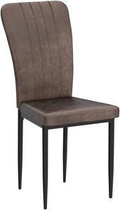 <span class=keywords><strong>Chaise</strong></span> de salle à manger en velours à dossier haut Style nordique moderne <span class=keywords><strong>chaise</strong></span> rembourrée confortable de qualité supérieure pour bureau à domicile salle à manger - Product Image 2