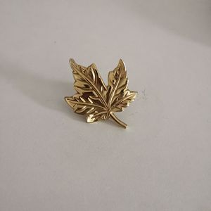 Brass Maple and Ginkgo Leaves Handle <b>Knob</b> <b>for</b> <b>Dresser</b> Cabinet Wardrobe-Midcentury Design Durable Kitchen & Living Room Use - Product Image 2