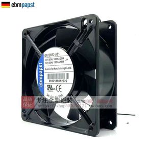 พัดลมแกน Ebmpapst รุ่น GN120B2-A01 230V 20W โครงอะลูมิเนียม พัดลมระบายความร้อนอุตสาหกรรม - Product Image 2