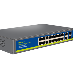 Новый источник, 16 + 2 + 2 Full Giga PoE Switch Lite, управляемый через Интернет/приложение, 250 Вт, приложение для мобильных телефонов, управляемое облаком - Product Image 1