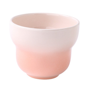 Customized Ceramic Mug Gradient <b>Pink</b> Yellow Blue Green Cute Portable <b>Gift</b> For Giveaways - Product Image 2