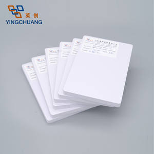 वाटरप्रूफ 25 मिमी 38 मिमी मानक आकार आग टर्दीडेंट आउटडोर लकड़ी के पैटर्न सफेद रंग <span class=keywords><strong>pvc</strong></span> फोम बोर्ड दीवार सजावटी के लिए - Product Image 1