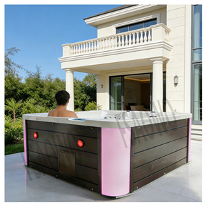 Piscina Spa, Bañeras de Hidromasaje para Exteriores, Sauna, Jacuzzi con Sistema Balboa, Bañera Inflable para Exteriores, Jacuzzis para Exteriores - Product Image 1