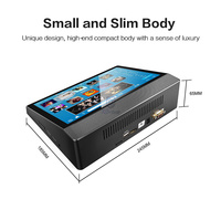 Original Mini PC All-In-One 10 \ "Pantalla táctil de escritorio con Win 10 Home F2 Intel Quad Core POS WIFI Box TV para entretenimiento