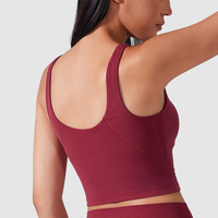 Vente en gros de catapulte imprimée respirante et personnalisable Vêtements de fitness Gilet lesté réglable pour le sport Soutien-gorge de sport recyclé