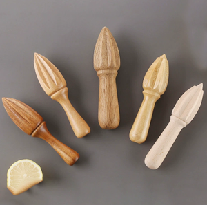 Exprimidor manual de limones de madera de haya, exprimidor de cítricos de madera maciza, exprimidor de frutas manual, utensilio de cocina, venta al por mayor, logotipo personalizado - Product Image 6