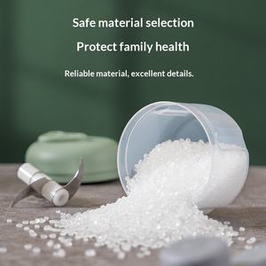 Presse-ail manuel en acier inoxydable avec lame, réglage 3 vitesses, gadget multifonctionnel pour piler, hacher et presser l'ail - Product Image 4