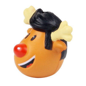 Cute Cartoon Deer Head <b>Desk</b> <b>Toy</b> Soft Plastic Promotional Gift - Product Image 3