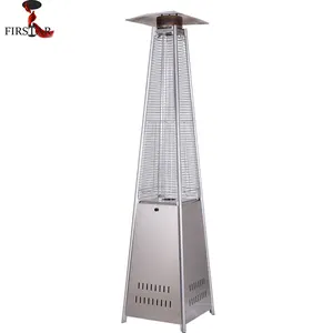 Pyramide Glasrohr Outdoor Gas Flame Terrace Heizung