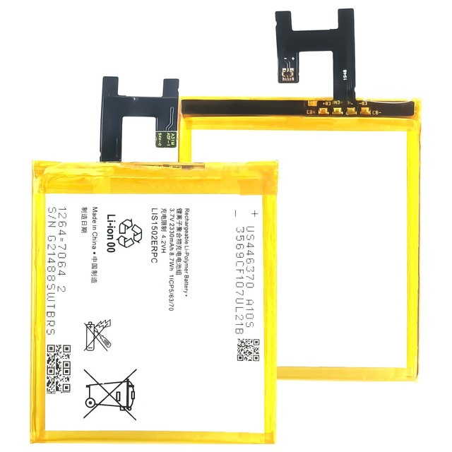 High Quality Mobile Phone Battery LIS1502ERPC for Sony Xperia Z Lte Lt36h L36H C6603 Lt36i h Xperi Z Original Battery