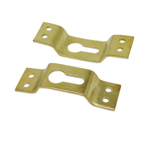 Thickened Four Hole Concealed Gold <b>Frame</b> <b>Mounting</b> Hook Slip Hook Iron Plated Hardware For Decorative Painting - Product Image 4