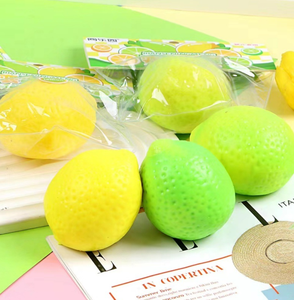 Juguetes Antiestrés de Limón que Cambian de Color, Pelotas Sensoriales de Frutas para Aliviar la Ansiedad y el Autismo, para Niños y Niñas, Venta al Por Mayor - Product Image 3