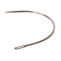 Aiguilles courbées de type C de qualité supérieure, prix de gros, outils de coiffure pour salon, ne rouillent pas, aiguilles pour extensions de cheveux