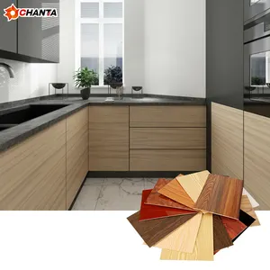 Hecho en China, madera contrachapada de color, resistente al agua, 15mm, 18mm, hoja de melamina, tablero MDF