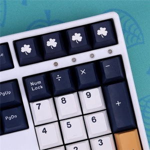 Teclas Personalizadas Rudy Clover, Material PBT, 129 Teclas, Perfil <span class=keywords><strong>Cherry</strong></span>, Versión JP/US, DYE-SUB para <span class=keywords><strong>MX</strong></span>, para Teclado Mecánico - Product Image 6