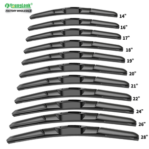 YL-17C <span class=keywords><strong>Spazzole</strong></span> Tergicristallo Universali Morbide Senza Telaio Cromate da 16 Pollici per Parabrezza Auto - Product Image 1