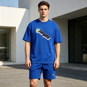 Camisetas personalizadas con logo azul para hombre, unisex, 100% algodón, talla grande, de alta calidad para hombre, unisex. - Product Image 4