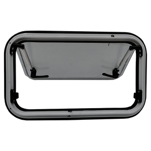 Ventana Lateral para Caravana Plegable de 500x350 mm con Marco Exterior Blanco, Ventana de Vidrio Acrílico para Vehículo Recreativo - Product Image 5