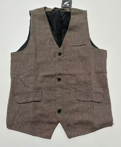Service OEM – Nouveauté : Gilet <span class=keywords><strong>habillé</strong></span> slim pour <span class=keywords><strong>homme</strong></span>, <span class=keywords><strong>sans</strong></span> manches, décontracté et formel, idéal pour l'automne - Product Image 2