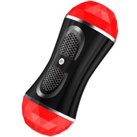 Godet de masturbation à double tête, masseur de prostate masculin, masturbateur masculin, appareil d'exercice pour l'étirement pénien