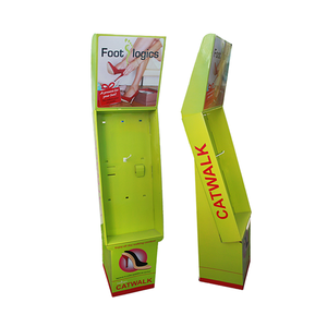 Expositor Colgante de Cartón Impreso Personalizado con Ganchos de Plástico, Expositor POP de Papel Corrugado, Cargador Portátil - Product Image 3
