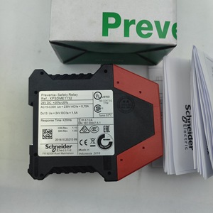 Schneider XPSDME1132 Safety <b>Relay</b> 24V DC 10A SPST Emergency Stop Module - Product Image 2