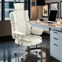Chaise de bureau confortable pour l'e-sport, design ergonomique pivotant pour une utilisation prolongée, idéale pour les diffusions en direct, l'organisation de conférences, l'utilisation informatique et la maison.