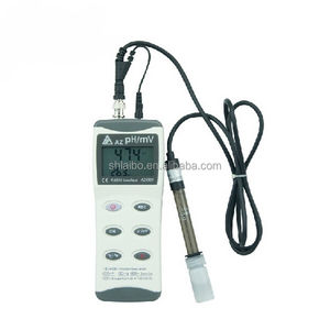 Phmetro แบบพกพา AZ8601ดั้งเดิมสำหรับการวิเคราะห์ค่า <span class=keywords><strong>pH</strong></span> อย่างรวดเร็วพร้อมสารละลายบัฟเฟอร์ <span class=keywords><strong>PH</strong></span> ชุดทดสอบตู้ปลาที่ยอดเยี่ยม - Product Image 1