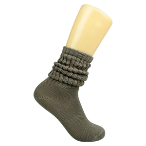 Wholesale Custom Slouch Soft Jacquard Cotton <strong>Socks</strong> - Product Image 1