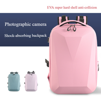 Sac à dos pour appareil photo et drone, coque rigide EVA, léger, portable, résistant aux chocs, imperméable, pour voyages en plein air, sac à dos pour appareil photo reflex numérique, ordinateur portable
