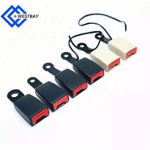 Westbay Bestseller 180MM Sicherheitsgurtschnalle aus Stahl und ABS mit Drahtschalter 2-Punkt-Sicherheitsgurt Sportliches Design - Product Image 1