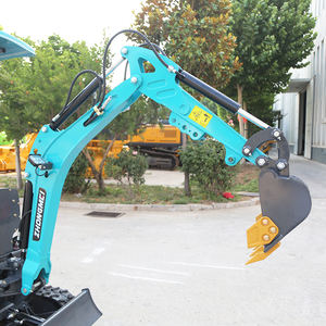 Mini escavatore durevole ed efficiente in termini di consumo di carburante con oscillazione a coda Zero, ideale per attività di demolizione e movimento terra - Product Image 5