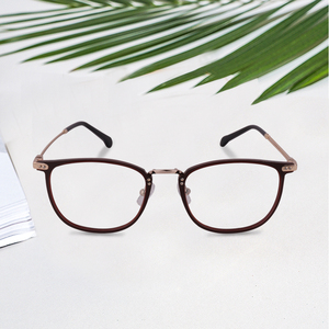 99yi Bonne Qualité En Acier Inoxydable Lunettes Carrées Pleine jante Montures De Lunettes - Product Image 4